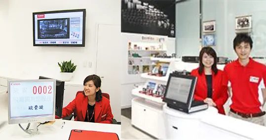 維修中心櫃台分流實景照片 1